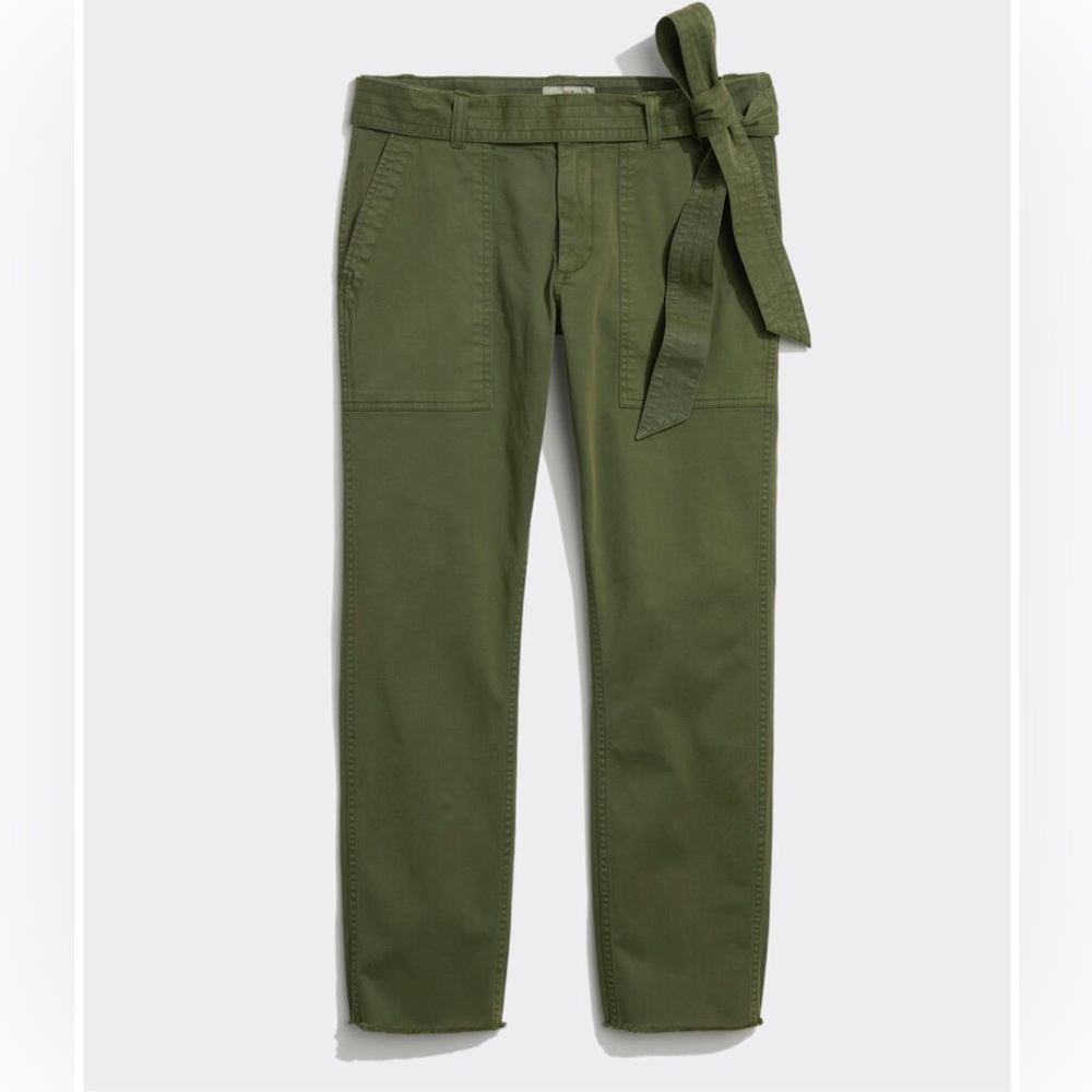 Vineyard Vines Every Day Utility Pants, sz 8 in Four Leaf Clover color NWT cute!